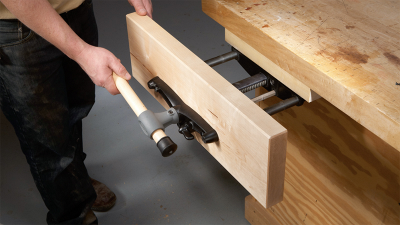 Woodworking face vise